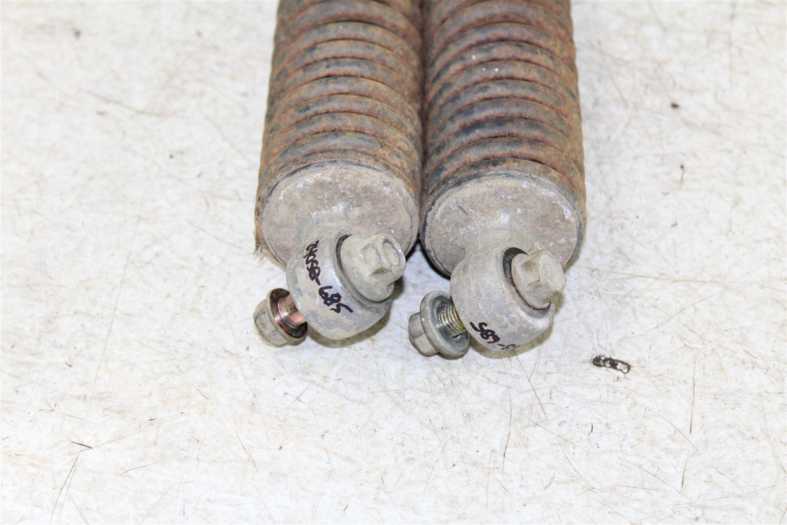 1998 Kawasaki Bayou 220 Front Shocks Spring Absorber Left Right 24058