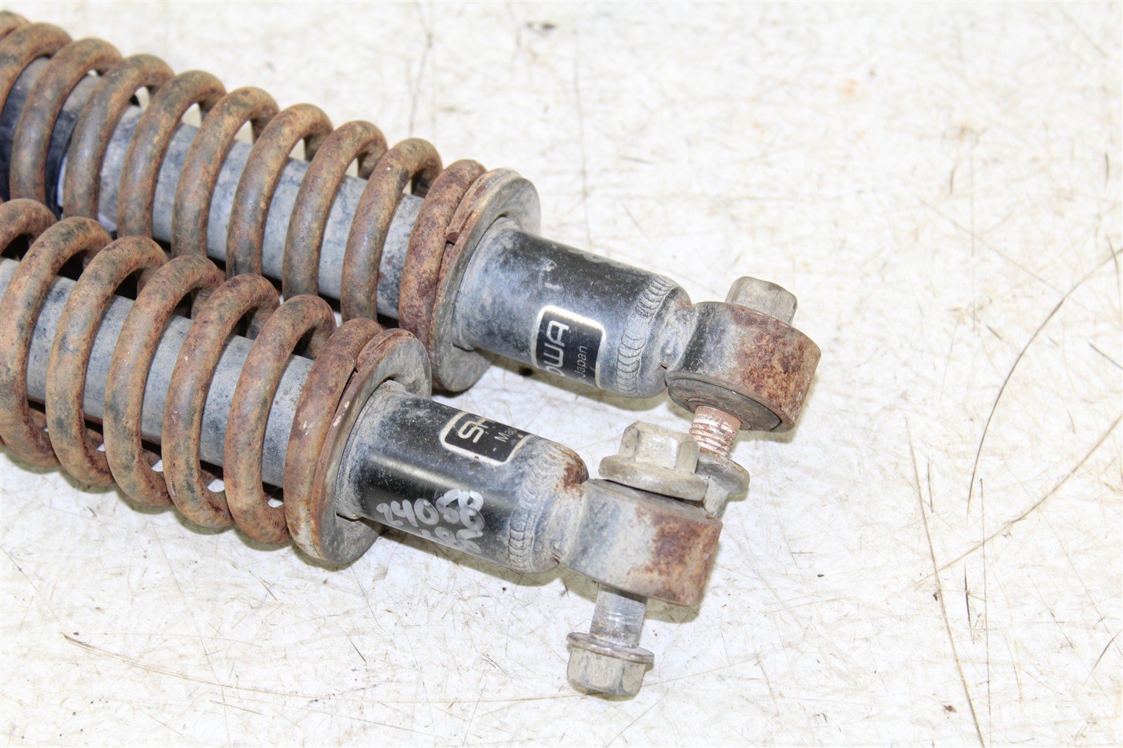 1998 Kawasaki Bayou 220 Front Shocks Spring Absorber Left Right 24058