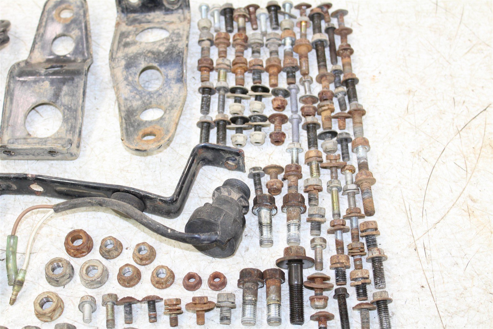 1998 Kawasaki Bayou 220 Chassis Bolt Kit Hardware Bracket Mount Wire 24058
