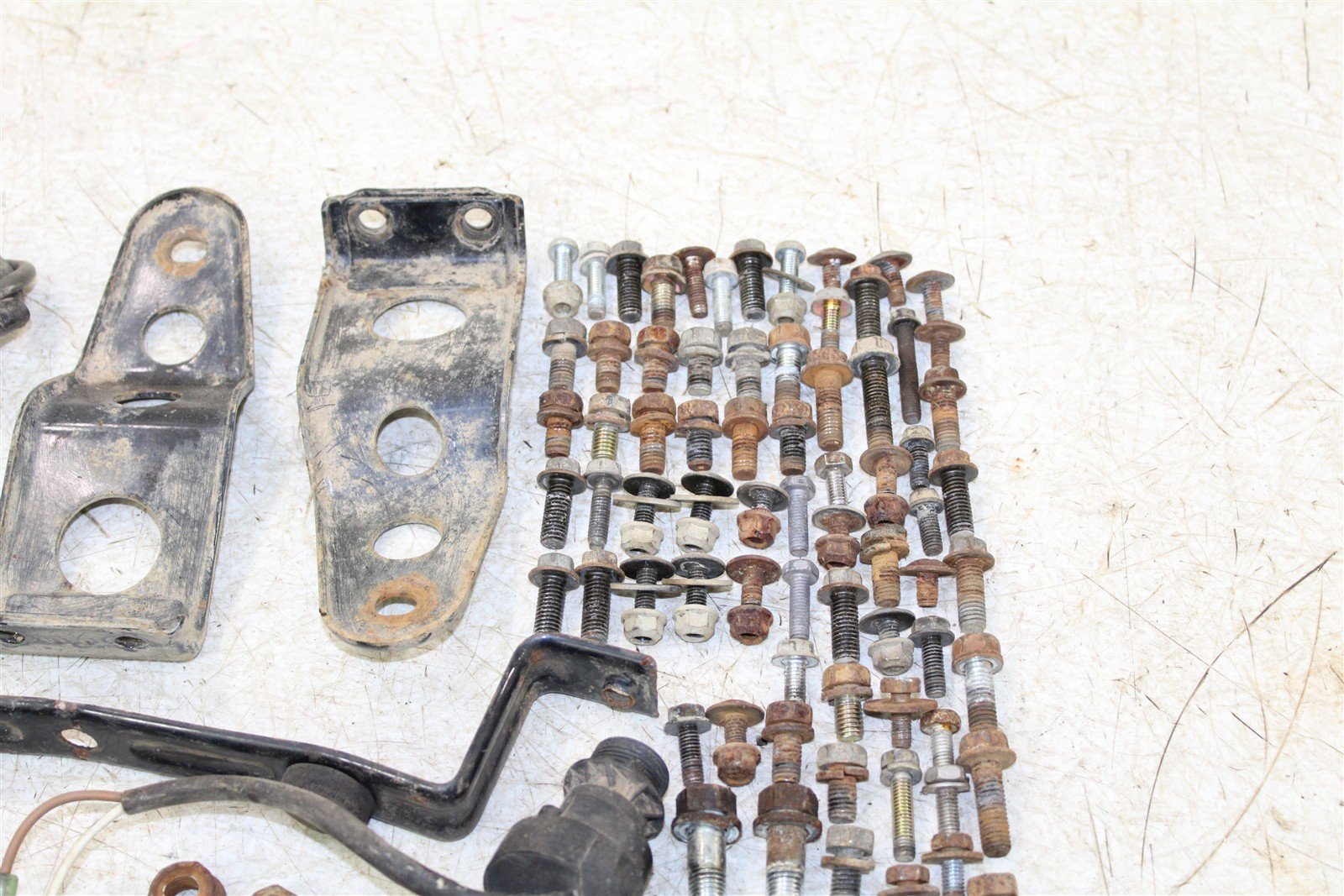1998 Kawasaki Bayou 220 Chassis Bolt Kit Hardware Bracket Mount Wire 24058