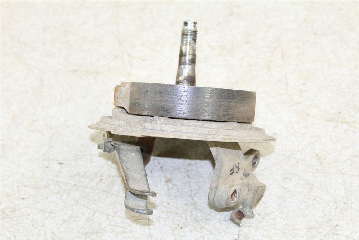1998 Kawasaki Bayou 220 Front Right Brake Drum Backing Plate Panel Hub 24058