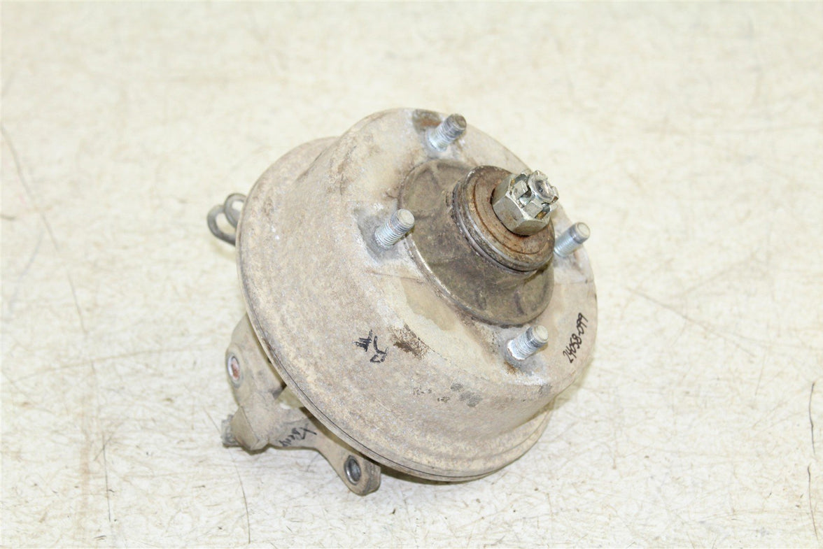1998 Kawasaki Bayou 220 Front Right Brake Drum Backing Plate Panel Hub 24058