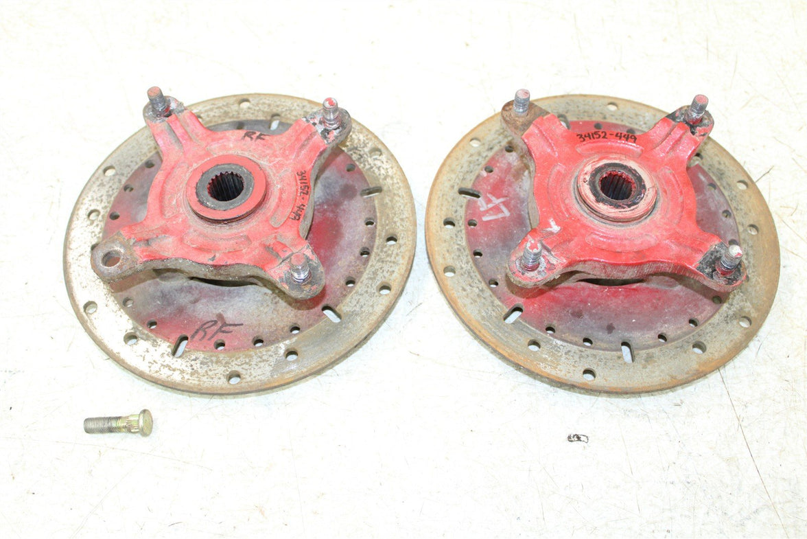 2002 Polaris Sportsman 700 4x4 Front Hubs Brake Rotors 34152