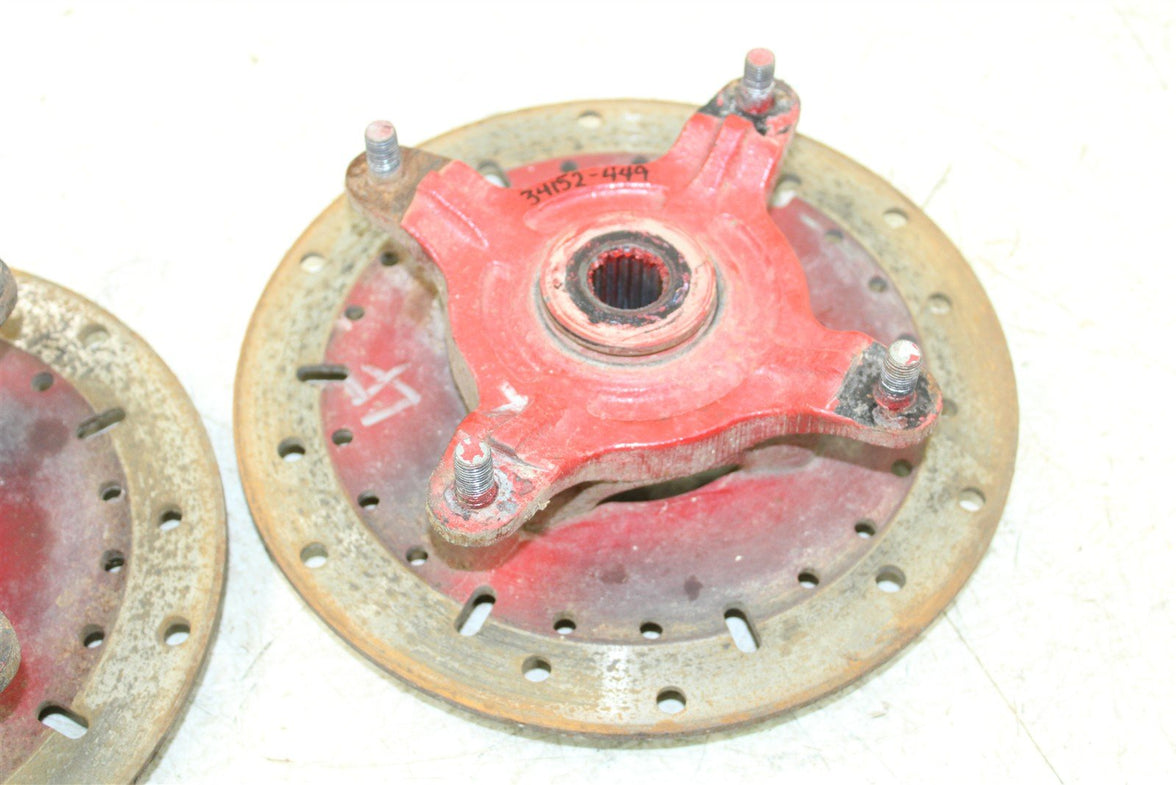 2002 Polaris Sportsman 700 4x4 Front Hubs Brake Rotors 34152