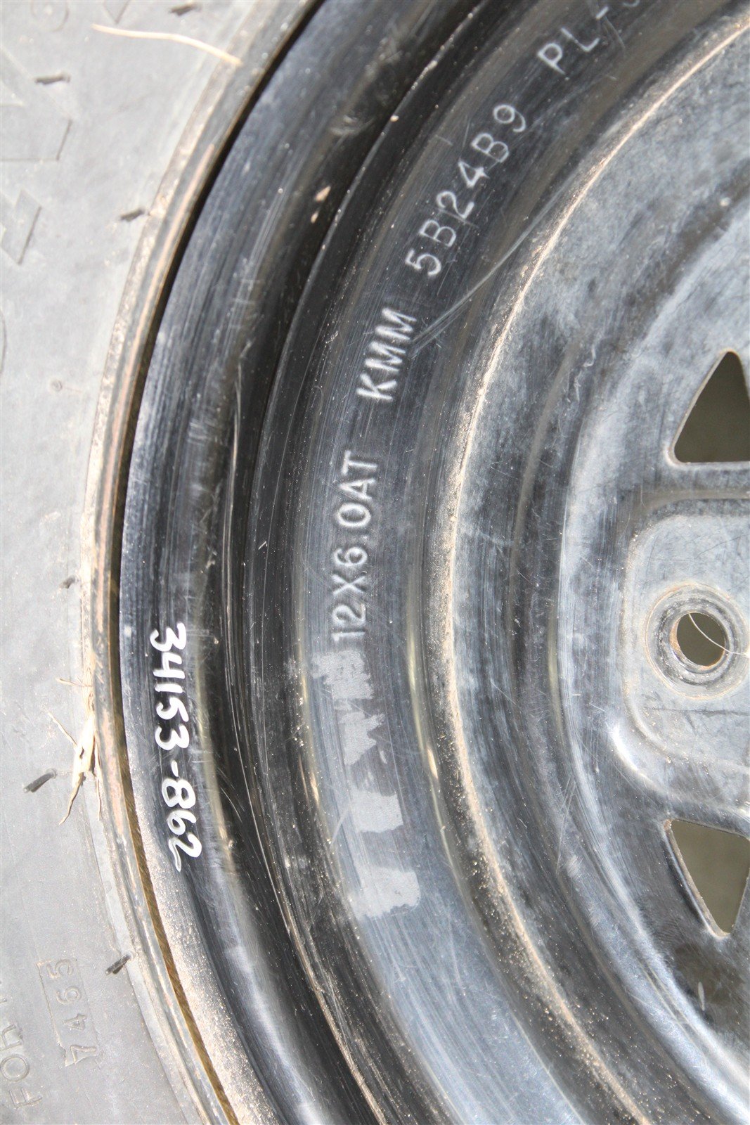 2015 Polaris Sportsman ETX 4x4 Front Wheel Set Rims 34153