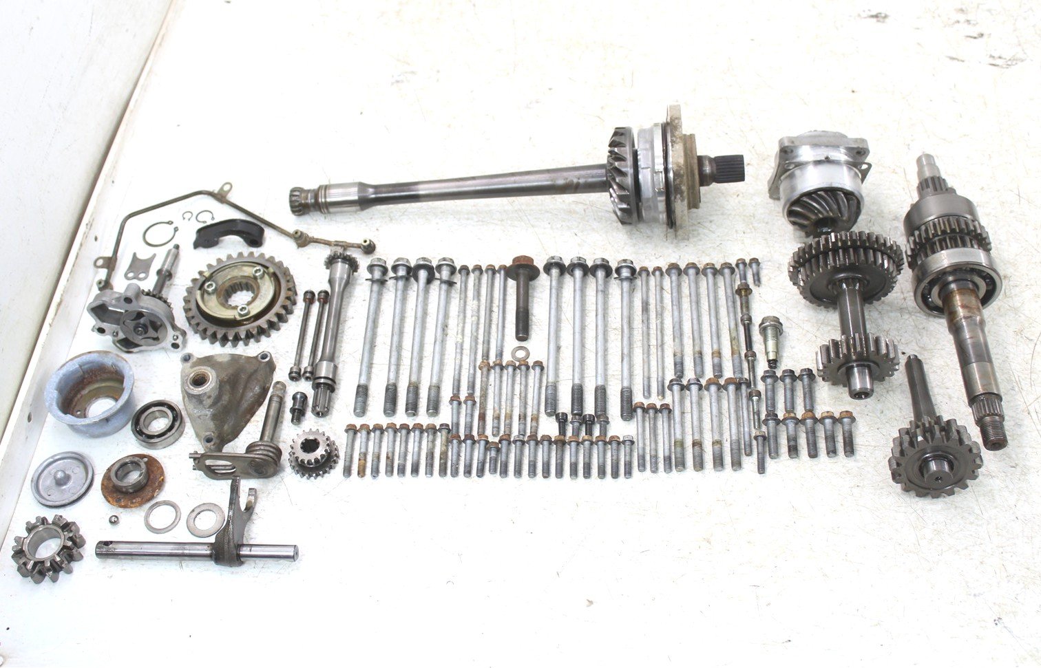 2005 Kawasaki Brute Force 750 4x4 Transmission Gears Shift Shaft Fork Drum 24059