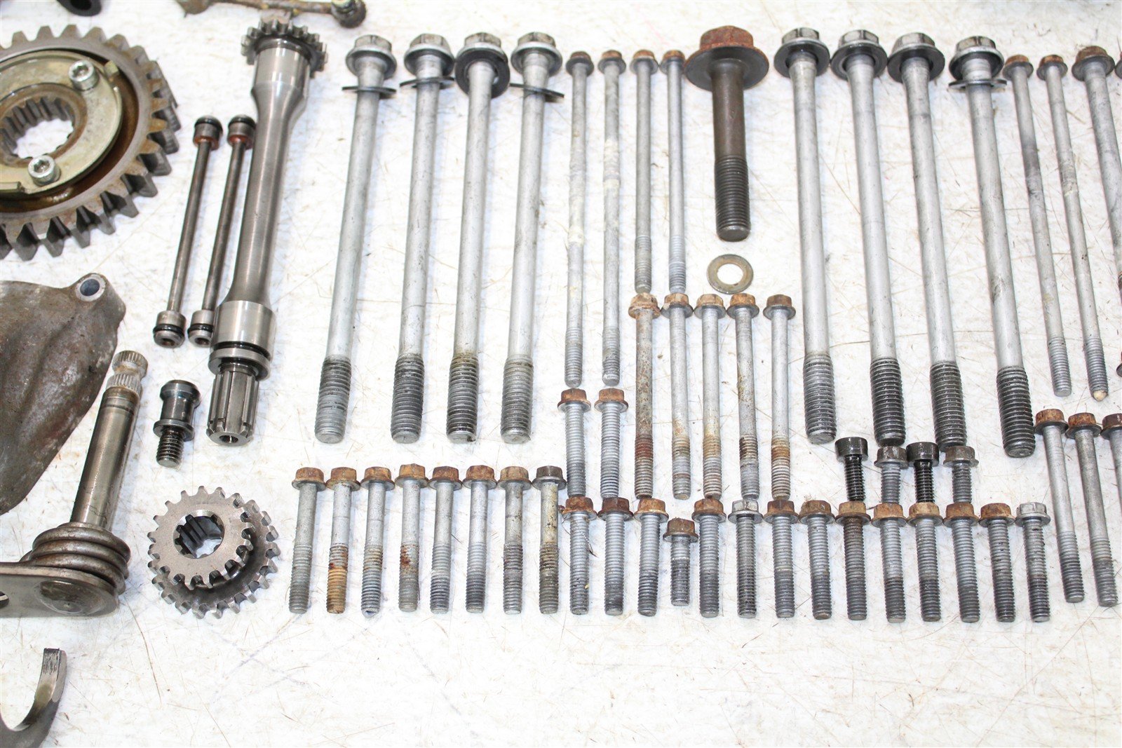 2005 Kawasaki Brute Force 750 4x4 Transmission Gears Shift Shaft Fork Drum 24059