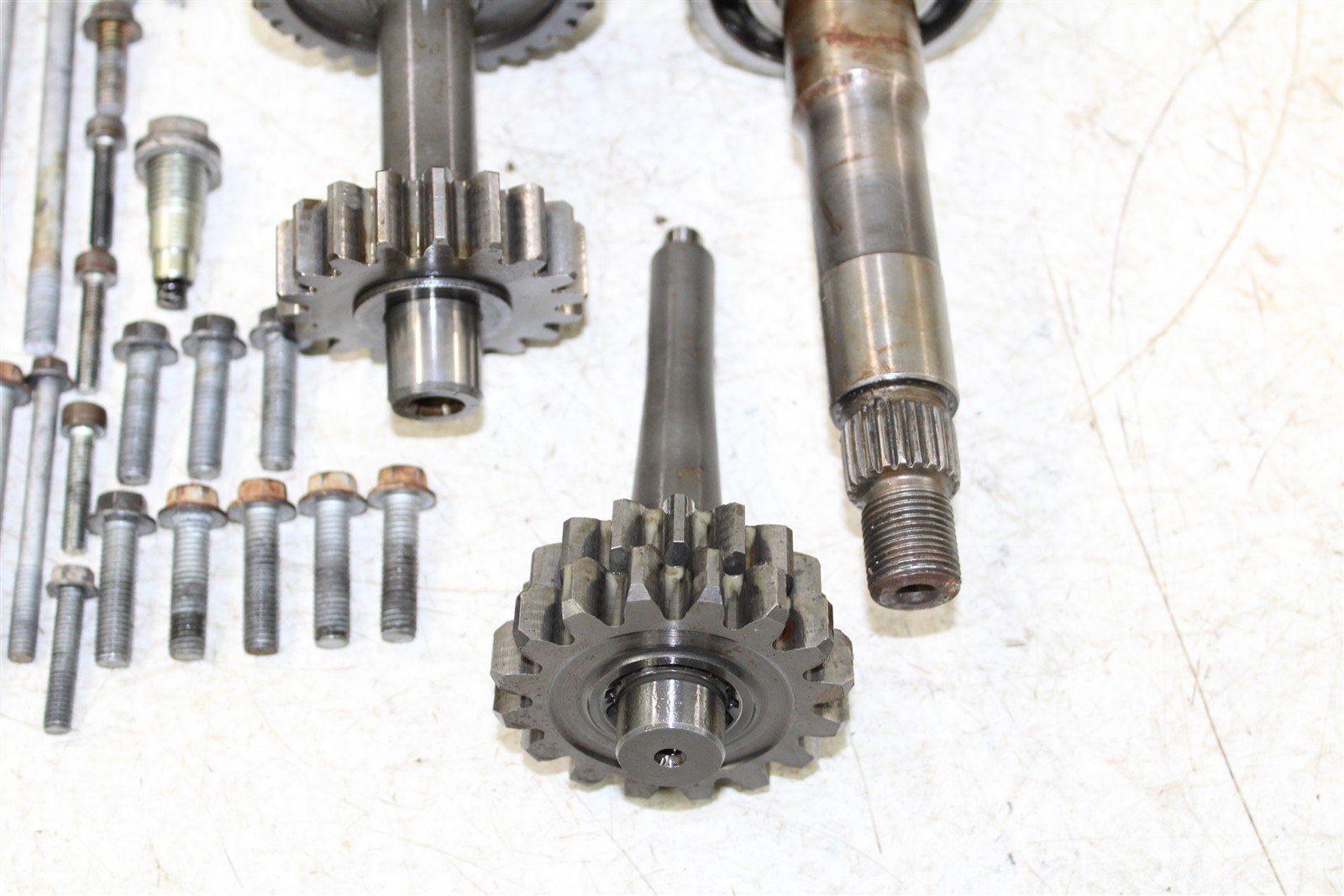 2005 Kawasaki Brute Force 750 4x4 Transmission Gears Shift Shaft Fork Drum 24059