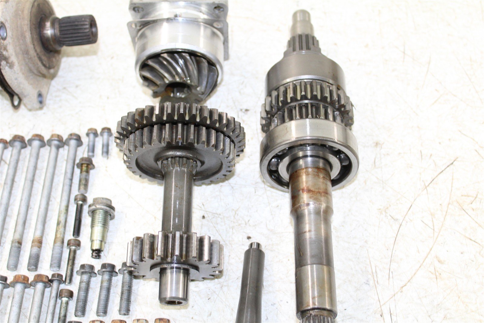 2005 Kawasaki Brute Force 750 4x4 Transmission Gears Shift Shaft Fork Drum 24059