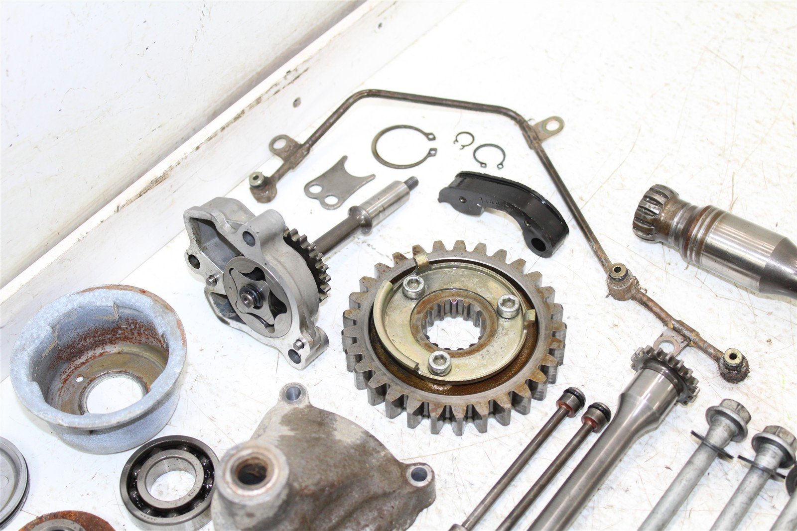 2005 Kawasaki Brute Force 750 4x4 Transmission Gears Shift Shaft Fork Drum 24059