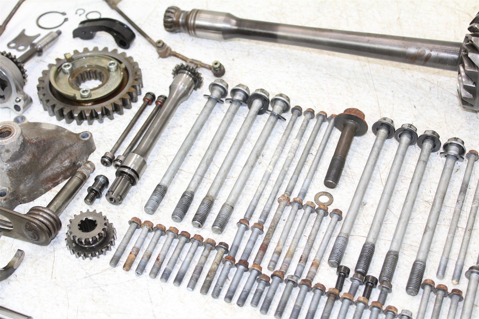 2005 Kawasaki Brute Force 750 4x4 Transmission Gears Shift Shaft Fork Drum 24059