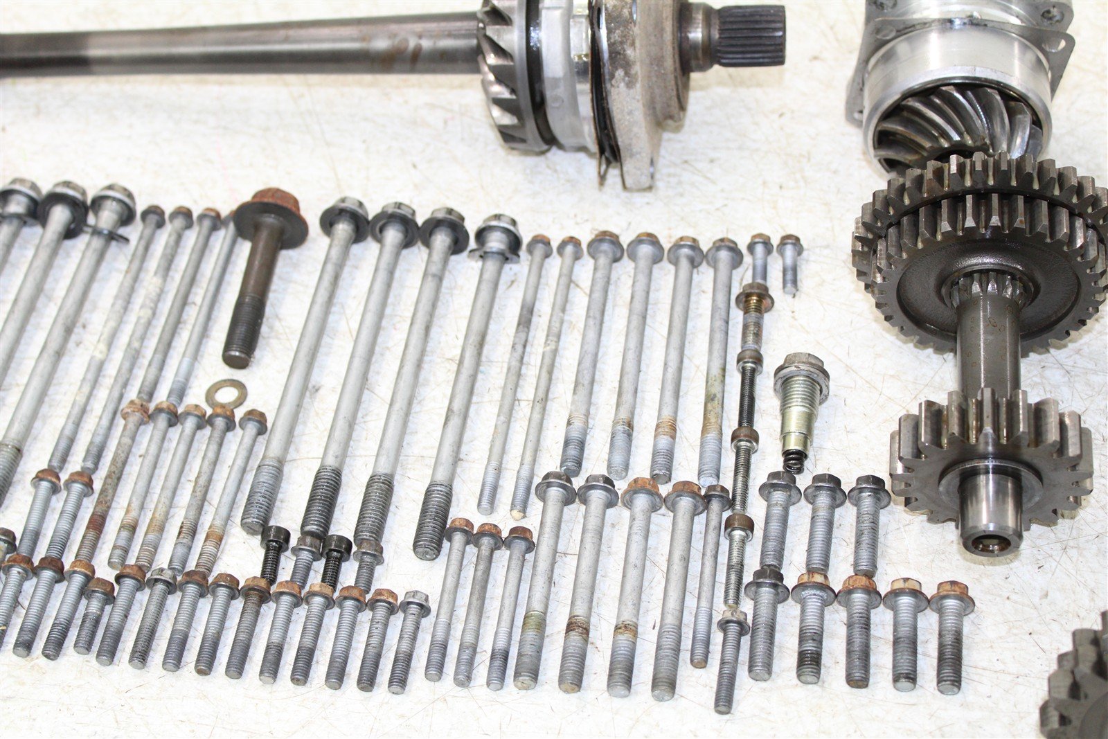 2005 Kawasaki Brute Force 750 4x4 Transmission Gears Shift Shaft Fork Drum 24059