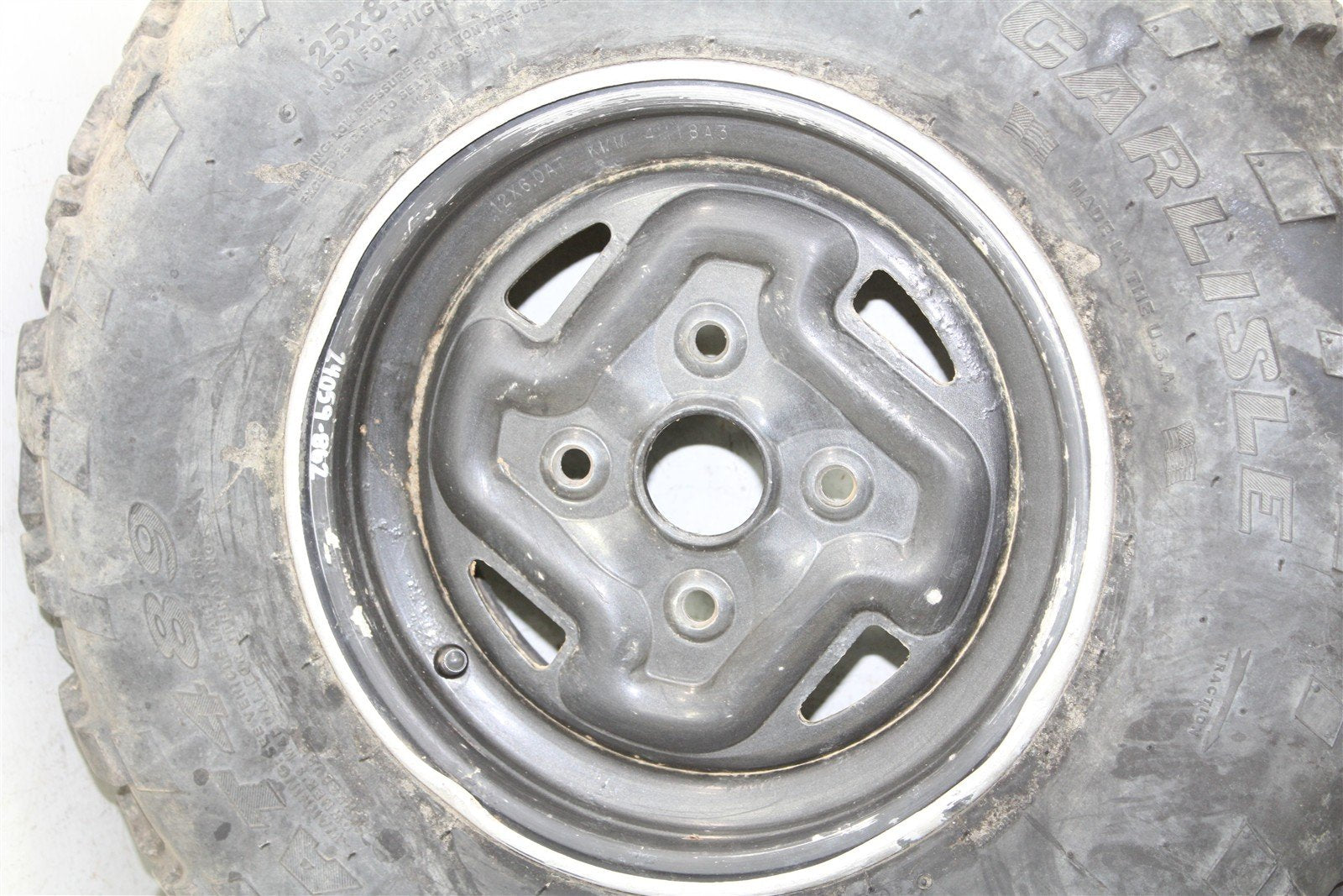 2005 Kawasaki Brute Force 750 4x4 Front Wheel Set Rims 24059