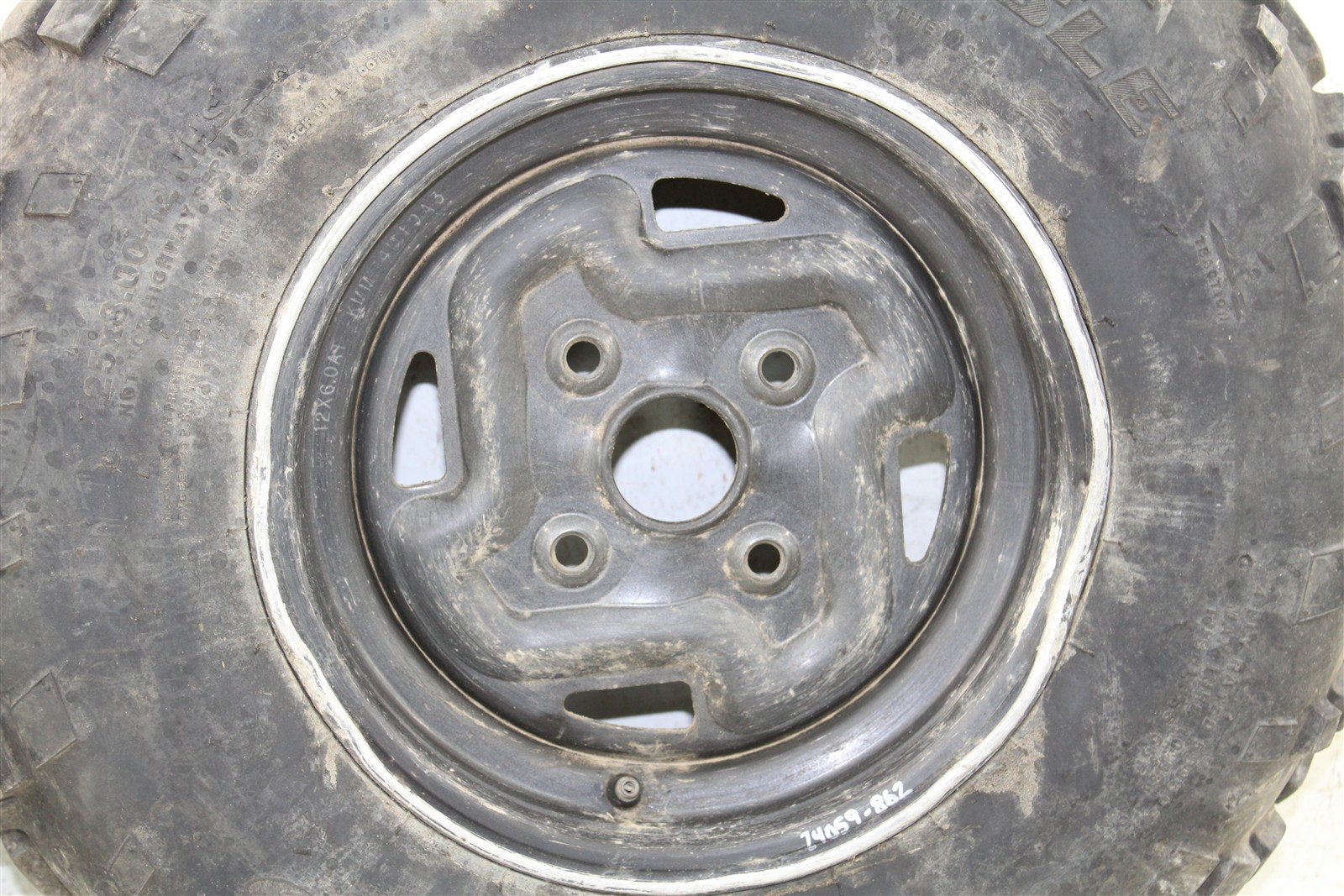 2005 Kawasaki Brute Force 750 4x4 Front Wheel Set Rims 24059