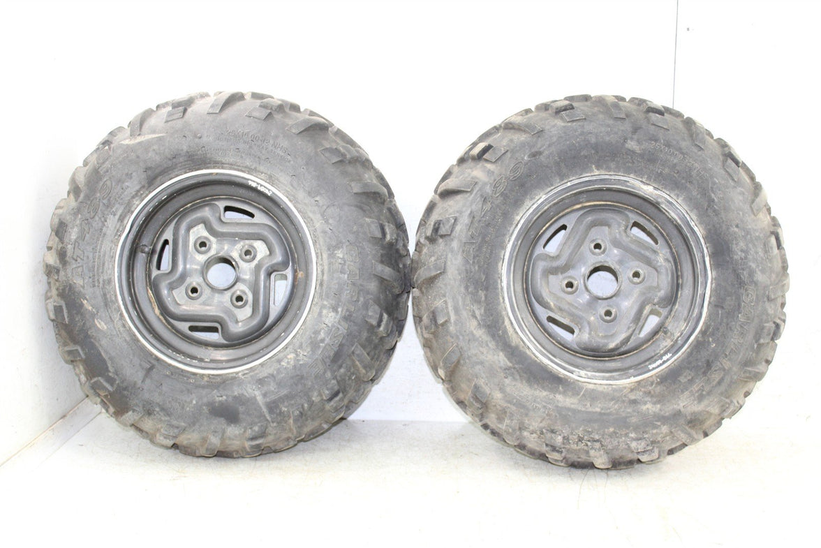 2005 Kawasaki Brute Force 750 4x4 Rear Wheel Set Rims 24059