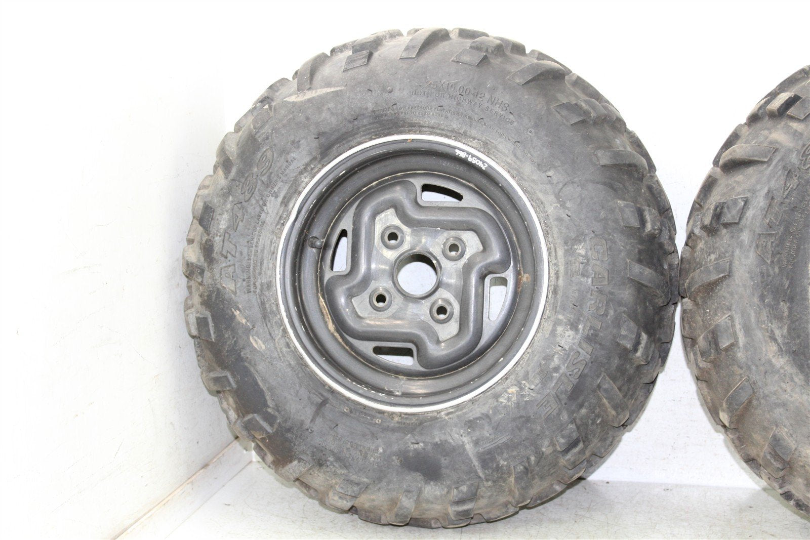 2005 Kawasaki Brute Force 750 4x4 Rear Wheel Set Rims 24059