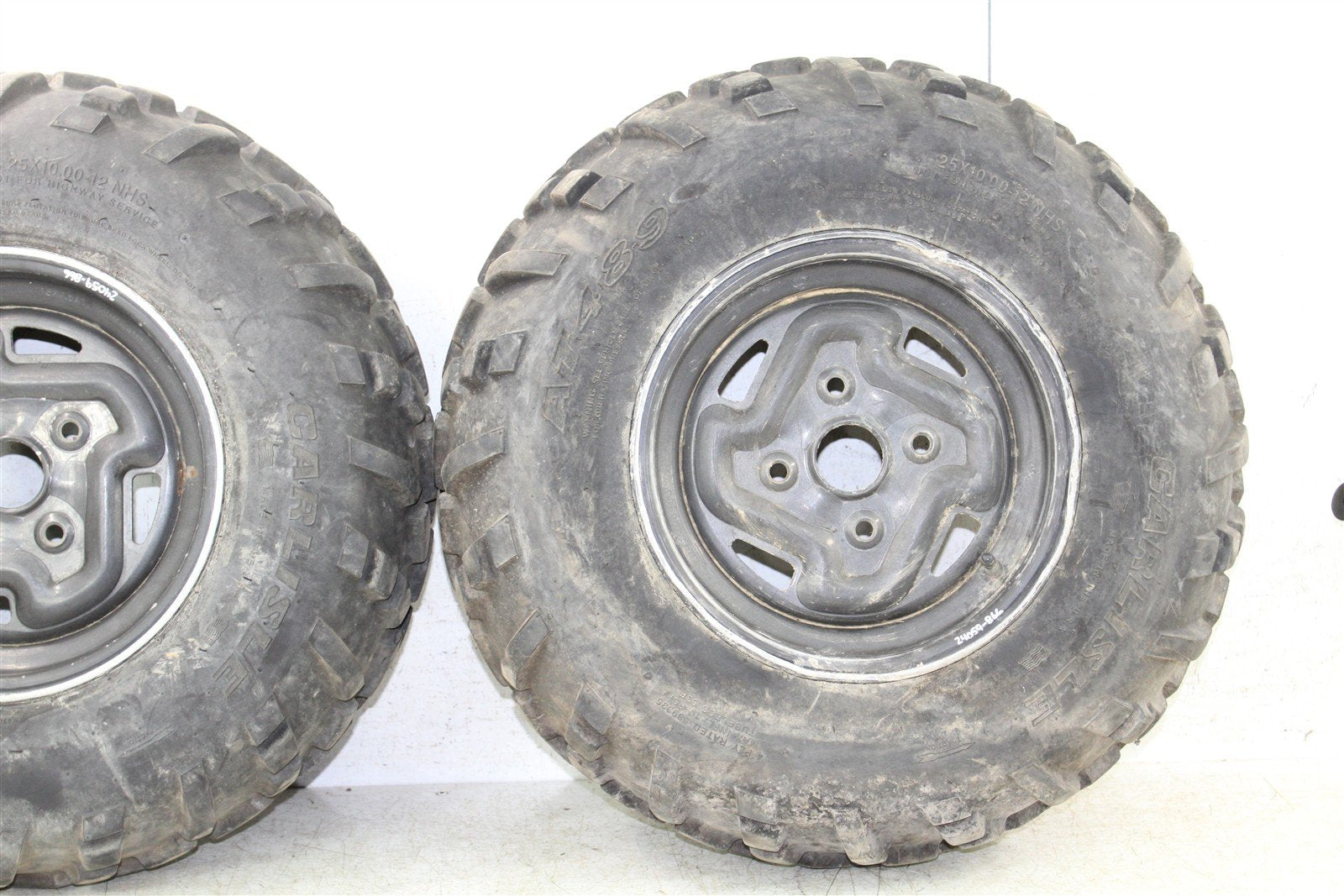 2005 Kawasaki Brute Force 750 4x4 Rear Wheel Set Rims 24059