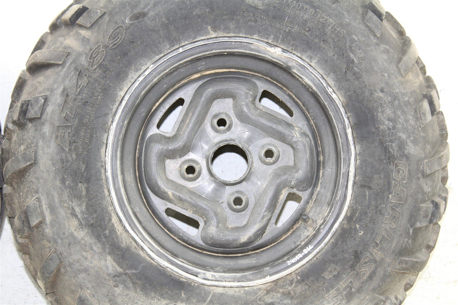2005 Kawasaki Brute Force 750 4x4 Rear Wheel Set Rims 24059