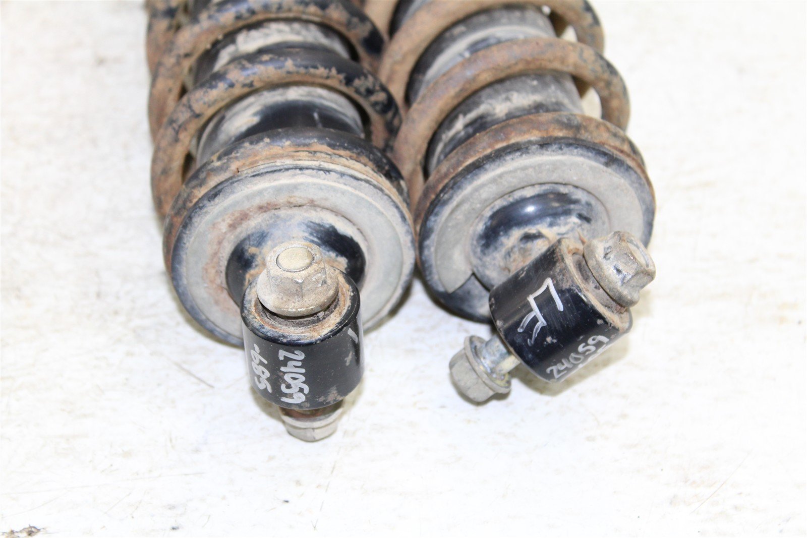 2005 Kawasaki Brute Force 750 4x4 Front Shocks Spring Absorber Left Right 24059