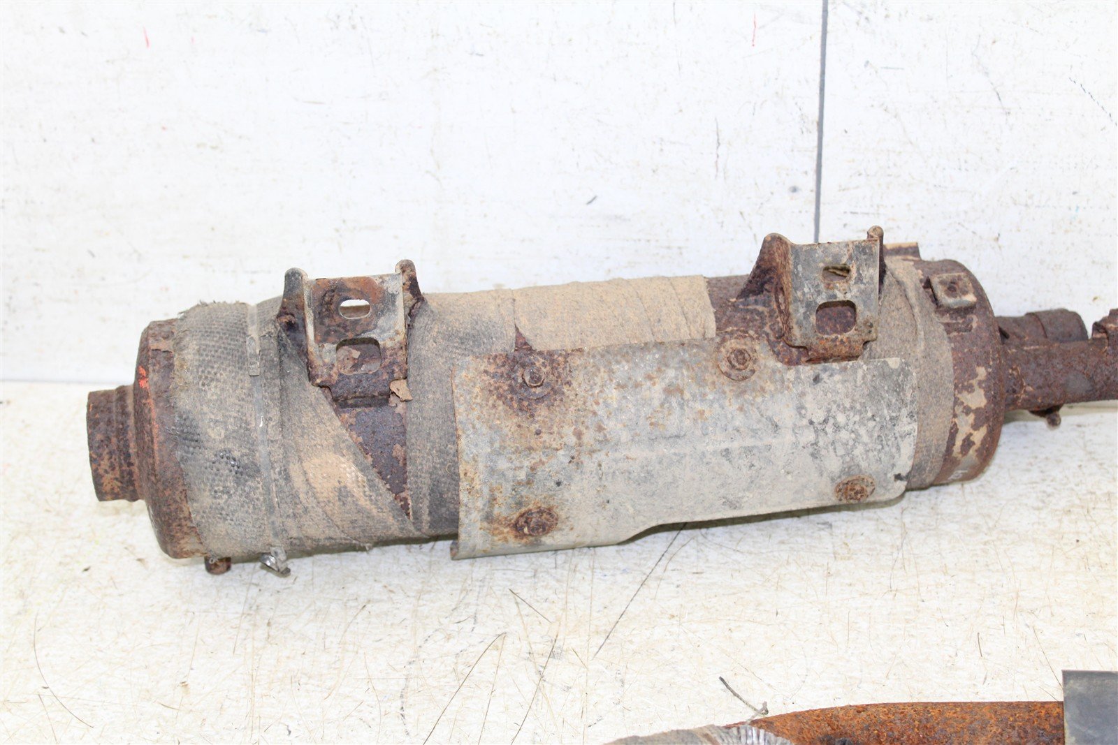 2005 Kawasaki Brute Force 750 4x4 Exhaust Head Pipe Silencer Muffler 24059