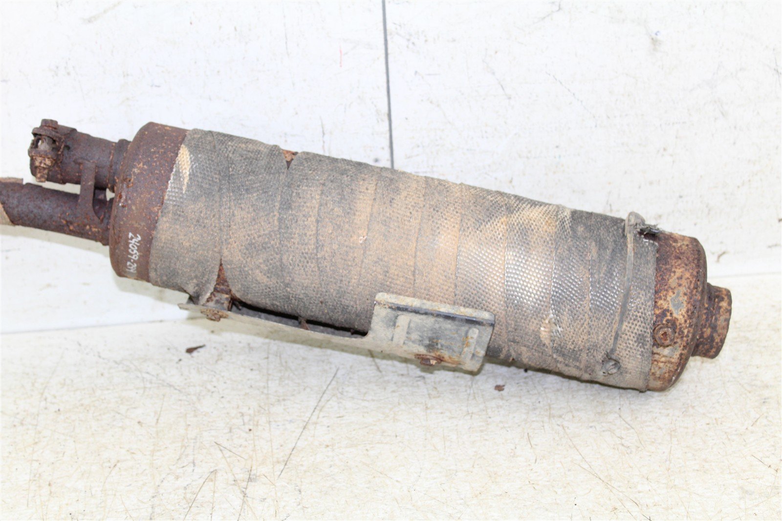 2005 Kawasaki Brute Force 750 4x4 Exhaust Head Pipe Silencer Muffler 24059