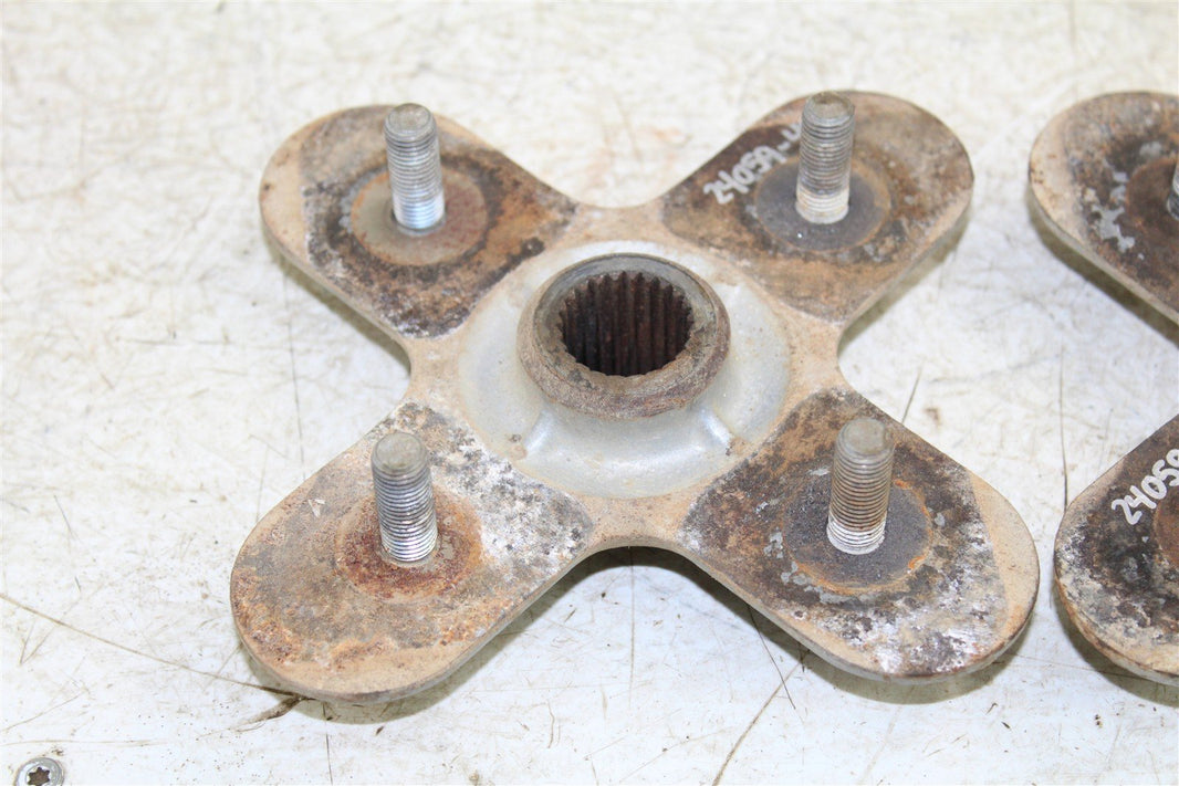 2005 Kawasaki Brute Force 750 4x4 Rear Hubs Wheel Mounts 24059