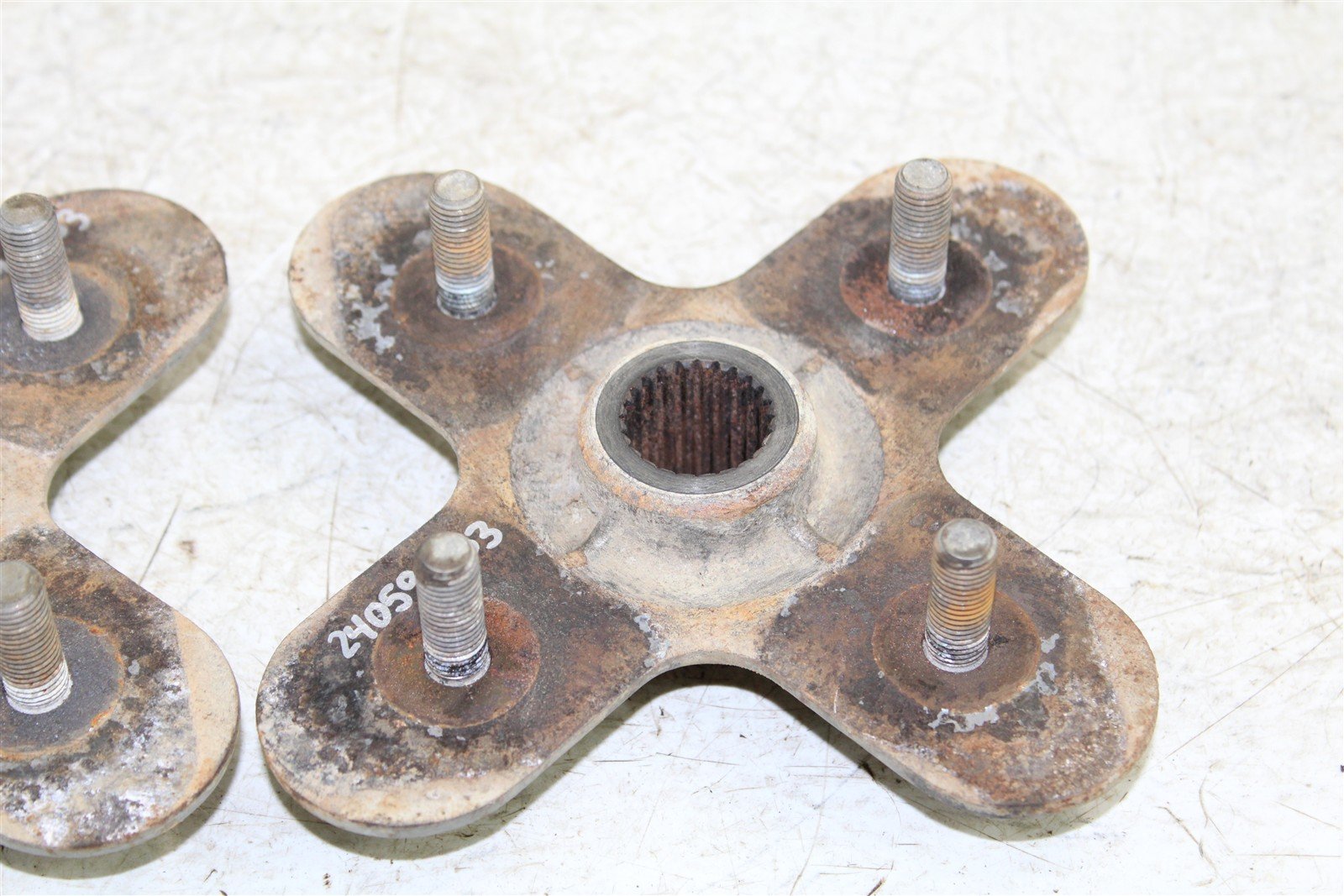 2005 Kawasaki Brute Force 750 4x4 Rear Hubs Wheel Mounts 24059