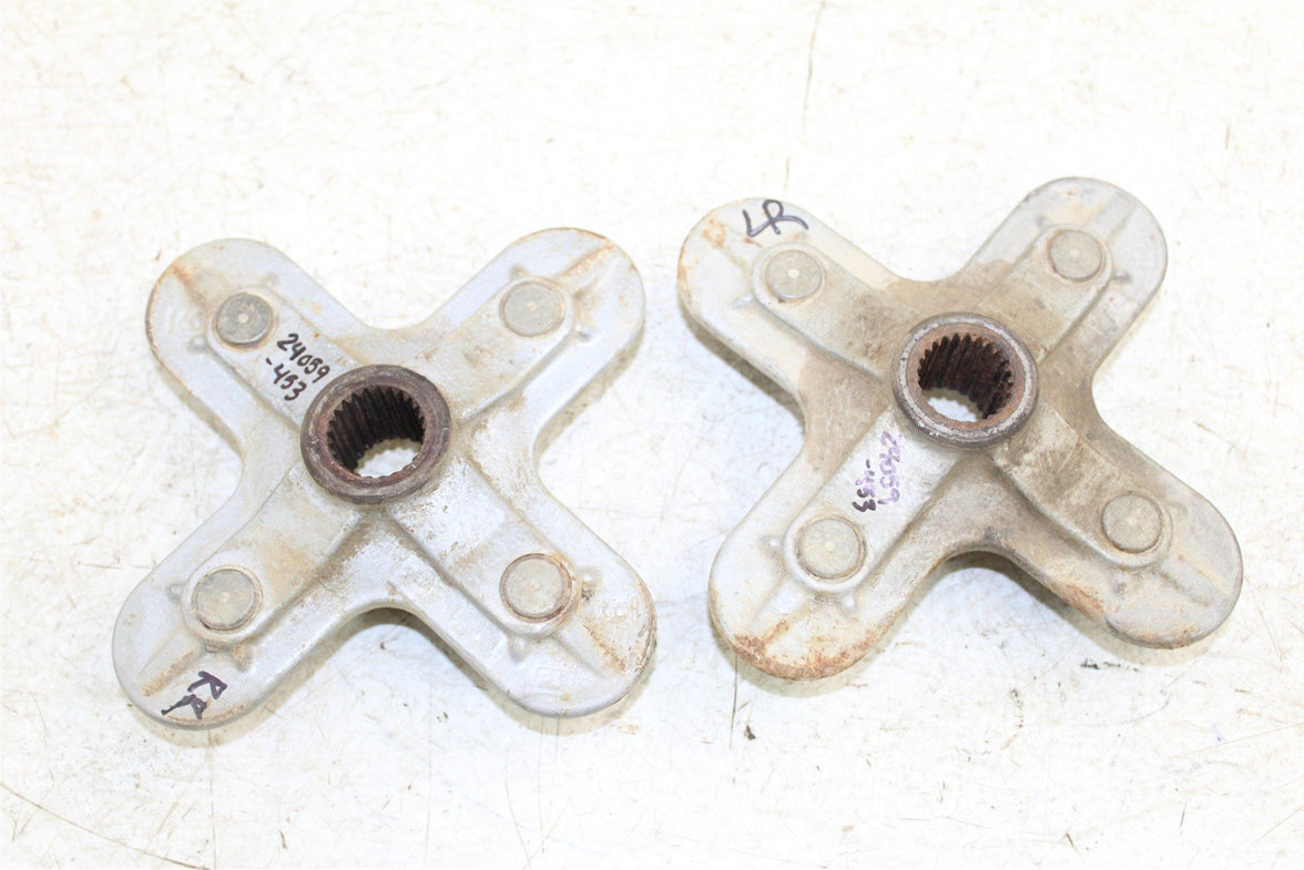 2005 Kawasaki Brute Force 750 4x4 Rear Hubs Wheel Mounts 24059