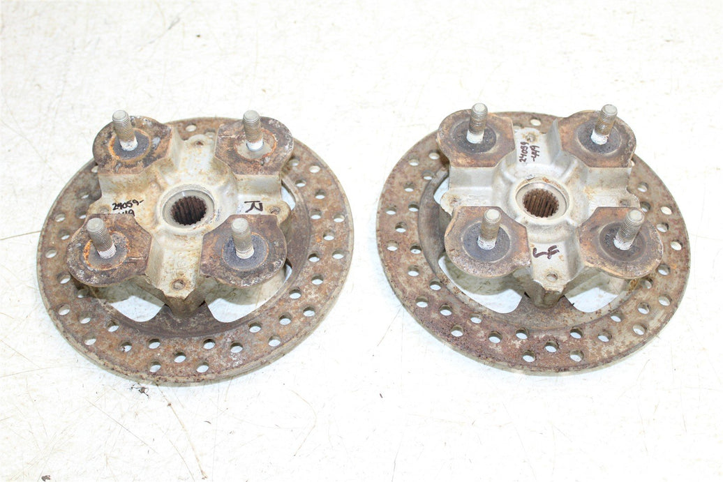 2005 Kawasaki Brute Force 750 4x4 Front Hubs Brake Rotors 24059