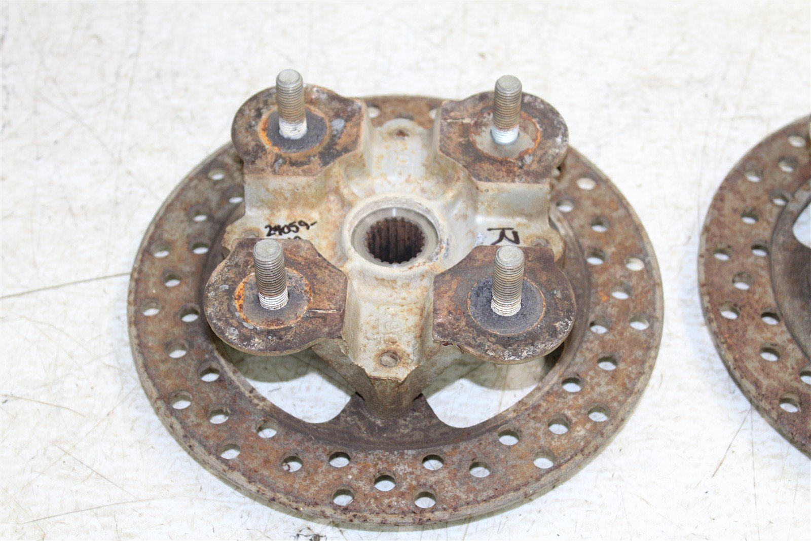 2005 Kawasaki Brute Force 750 4x4 Front Hubs Brake Rotors 24059