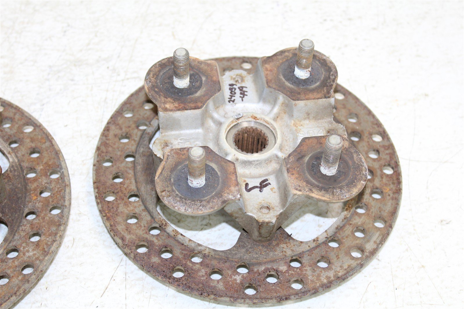 2005 Kawasaki Brute Force 750 4x4 Front Hubs Brake Rotors 24059