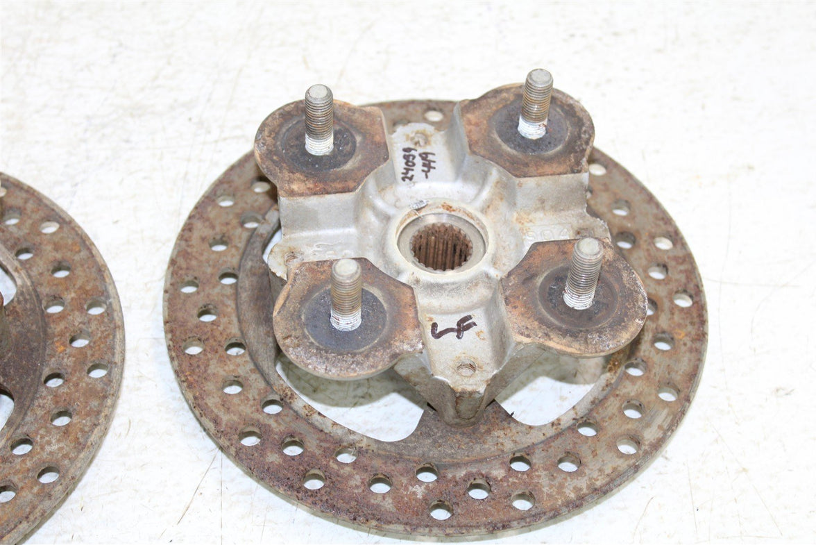 2005 Kawasaki Brute Force 750 4x4 Front Hubs Brake Rotors 24059