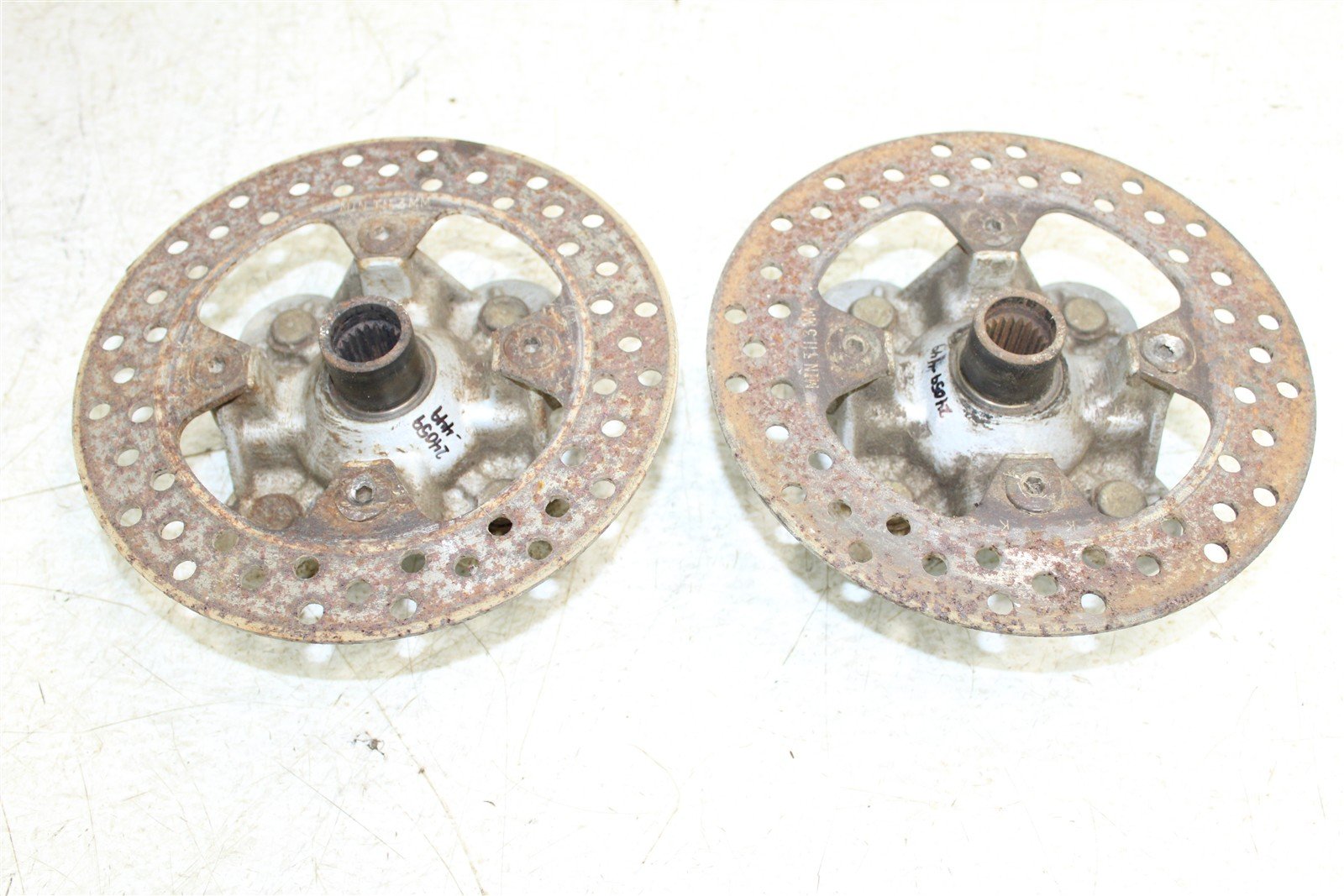 2005 Kawasaki Brute Force 750 4x4 Front Hubs Brake Rotors 24059