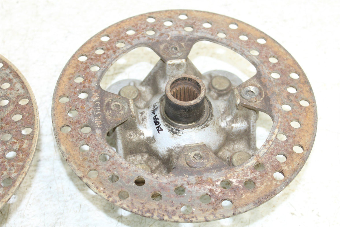 2005 Kawasaki Brute Force 750 4x4 Front Hubs Brake Rotors 24059
