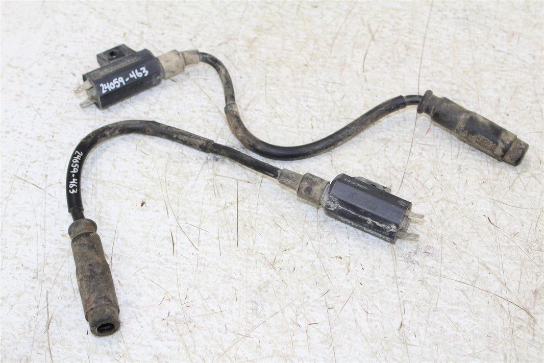 2005 Kawasaki Brute Force 750 4x4 Ignition Coils Wires Spark Plug Boot Set 24059