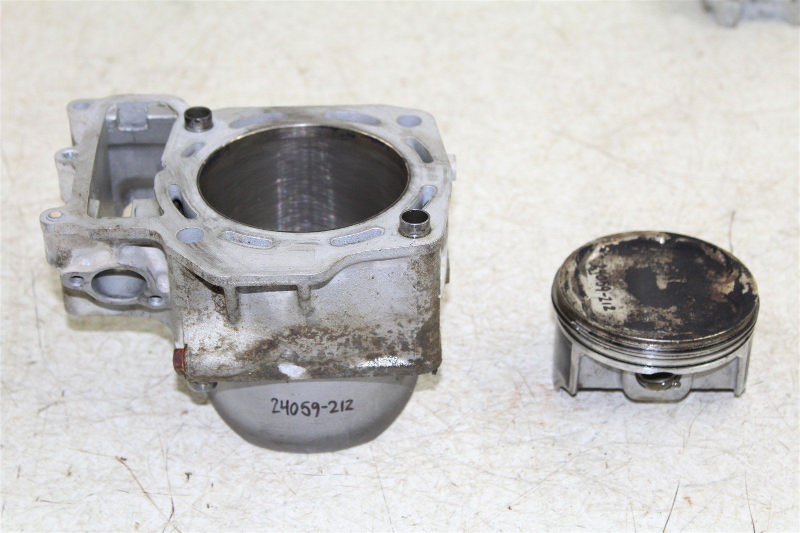 2005 Kawasaki Brute Force 750 4x4 Rear Engine Cylinder Jug w/ Piston 24059