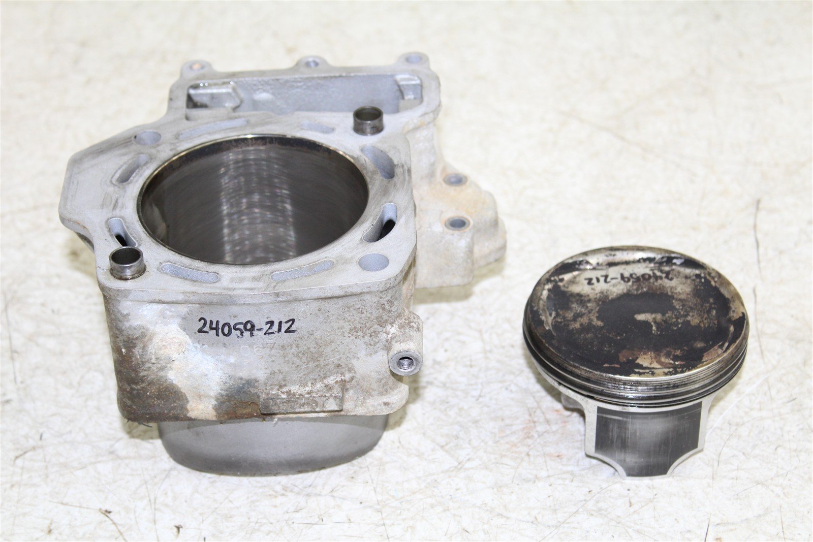 2005 Kawasaki Brute Force 750 4x4 Rear Engine Cylinder Jug w/ Piston 24059