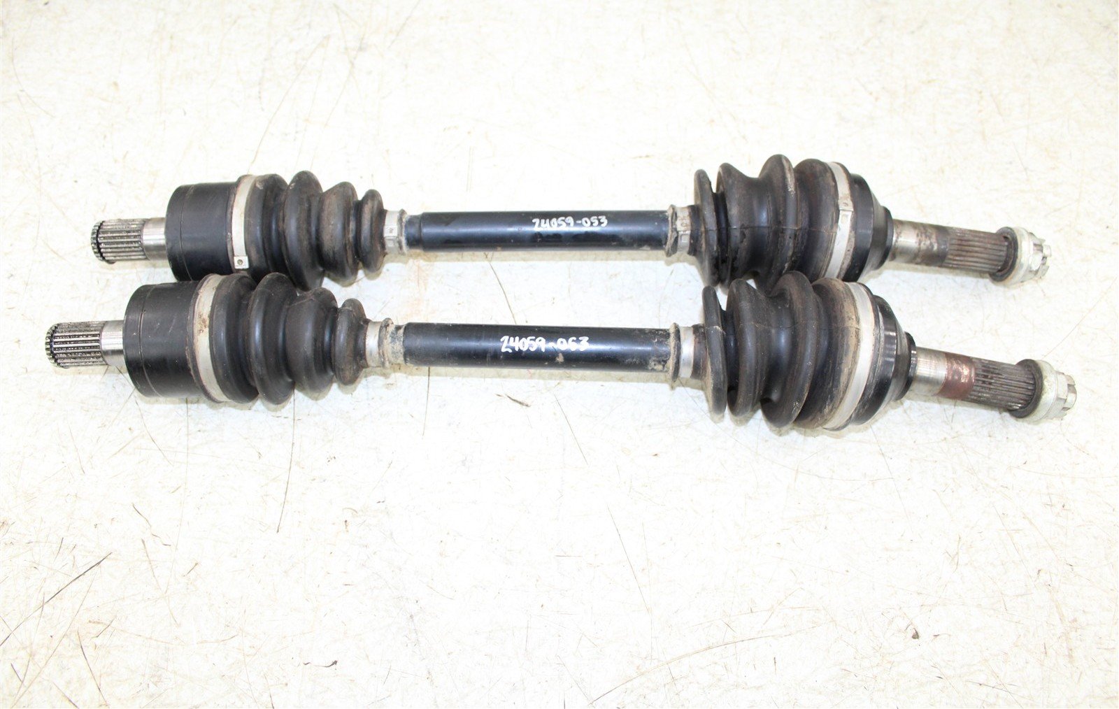 2005 Kawasaki Brute Force 750 4x4 Rear CV Axles Boot Straight 24059