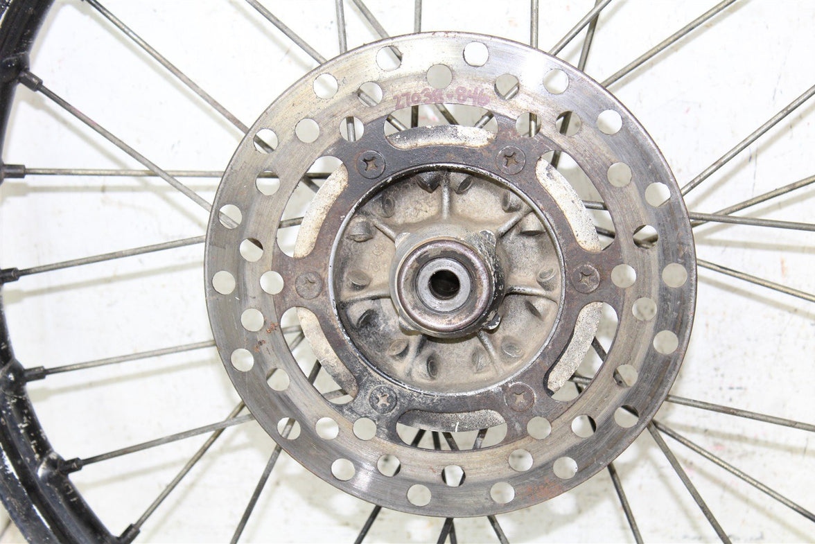 2000 Kawasaki KX 80 Front Wheel Rim Hub w/ Brake Rotor 27038