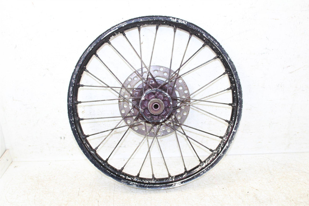 2000 Kawasaki KX 80 Front Wheel Rim Hub w/ Brake Rotor 27038