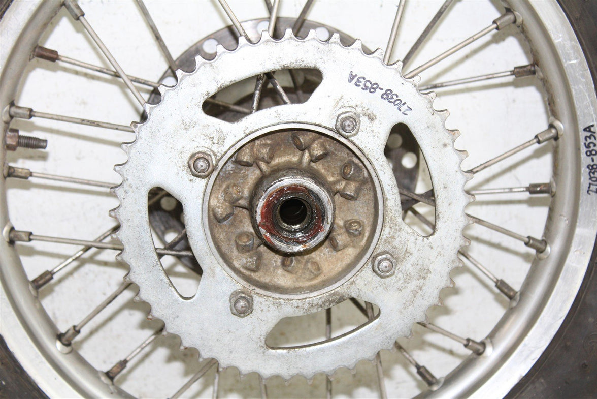 2000 Kawasaki KX 80 Rear Wheel Rim Hub 27038