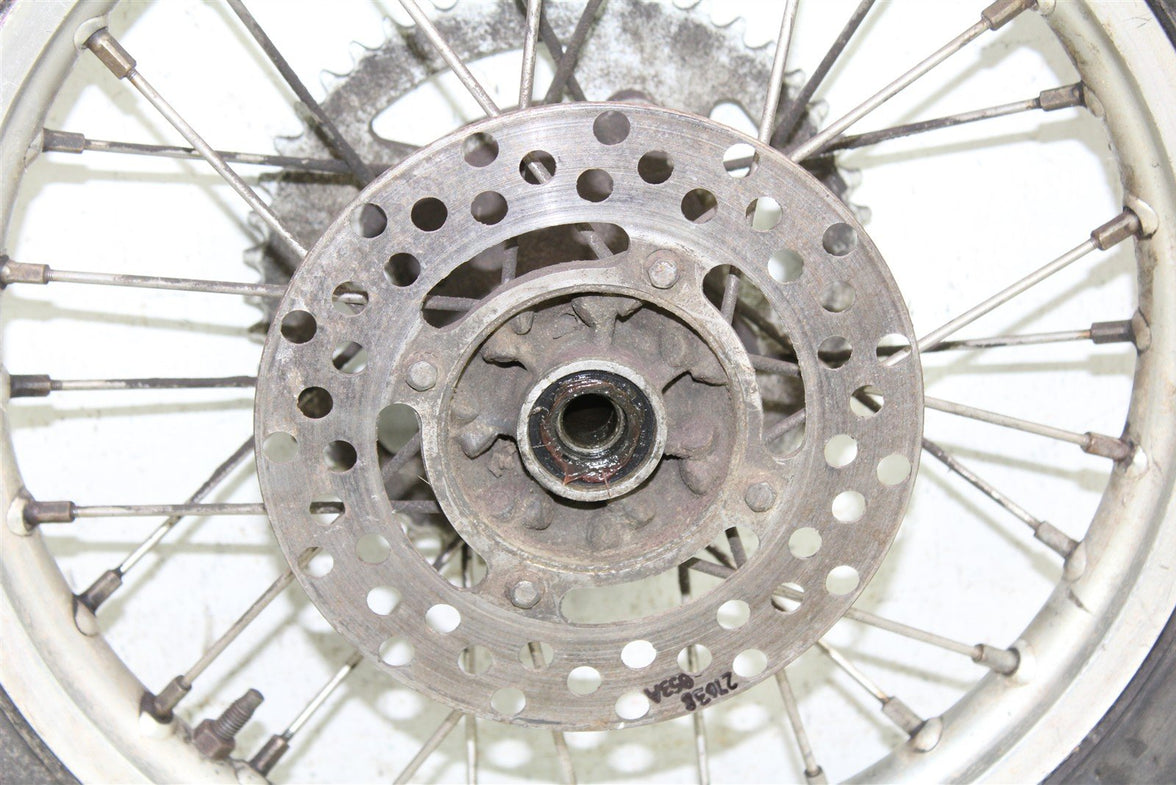 2000 Kawasaki KX 80 Rear Wheel Rim Hub 27038