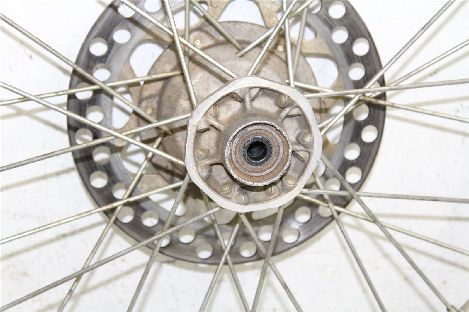 2000 Kawasaki KX 80 Front Wheel Rim Hub w/ Brake Rotor 27038