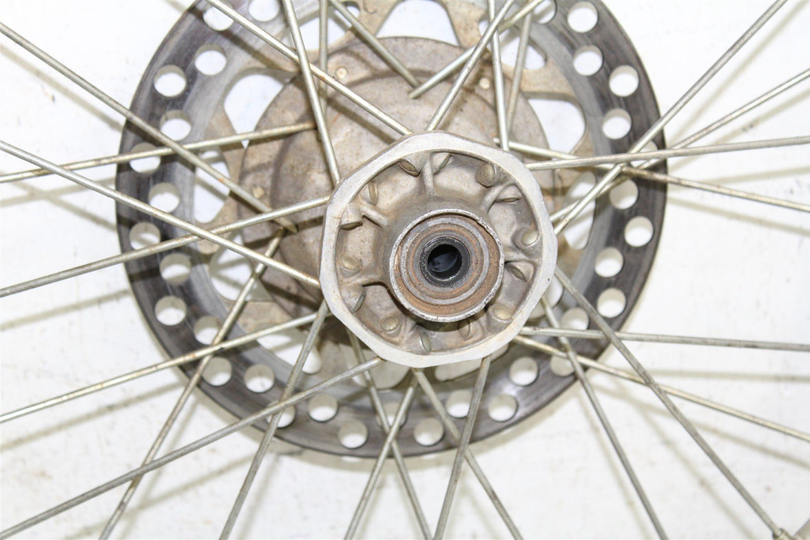 2000 Kawasaki KX 80 Front Wheel Rim Hub w/ Brake Rotor 27038