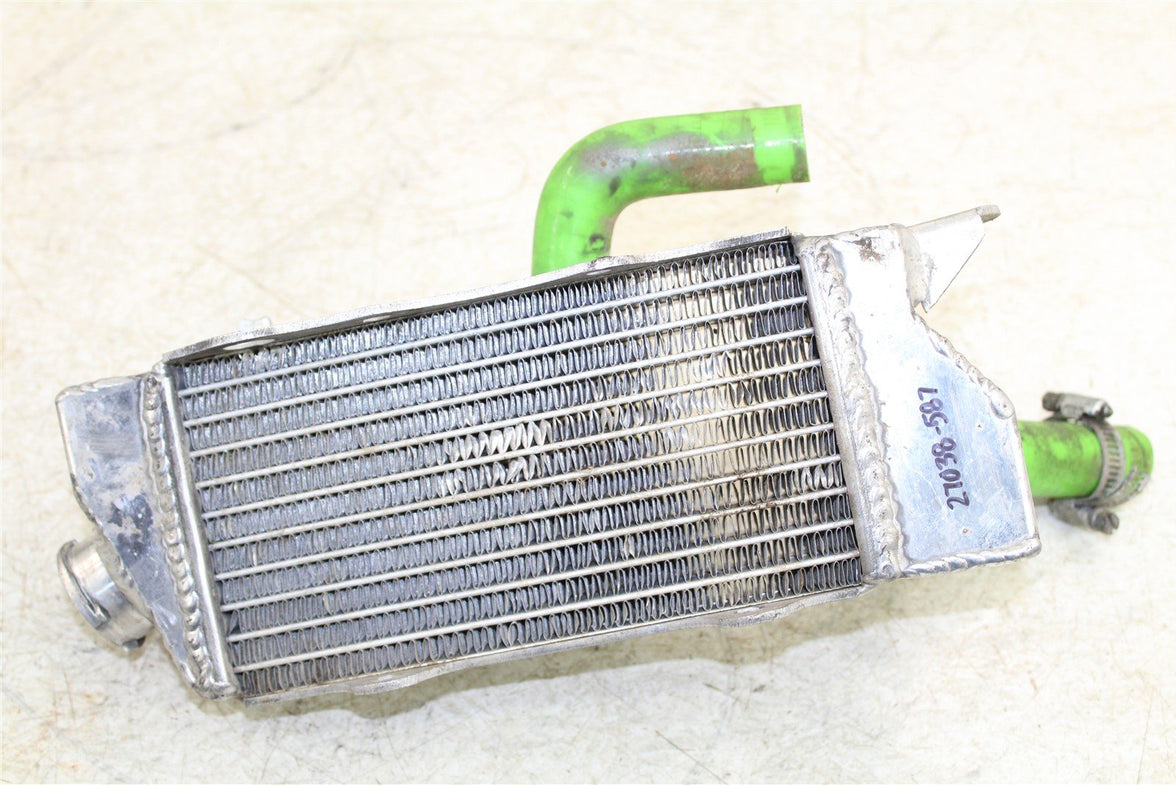 2000 Kawasaki KX 80 Oversized Right Side Radiator w/ Hoses 27038