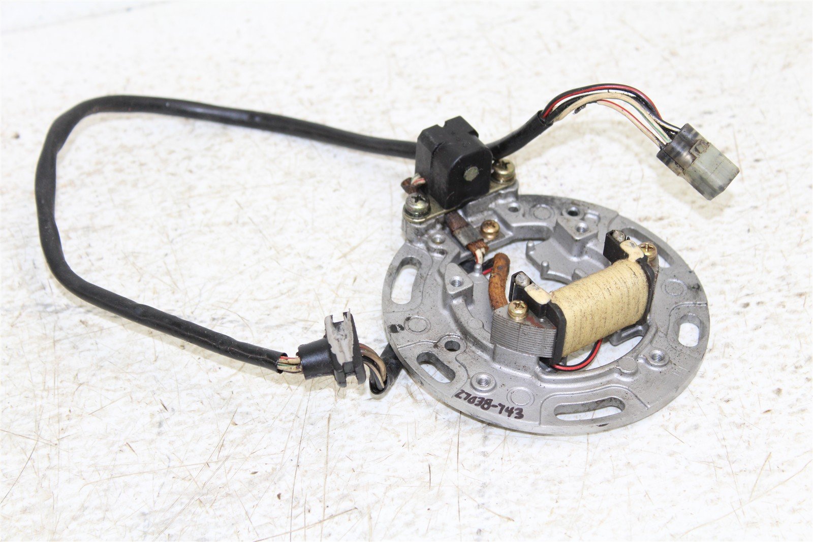 2000 Kawasaki KX 80 Stator Plate Magneto Coil 27038