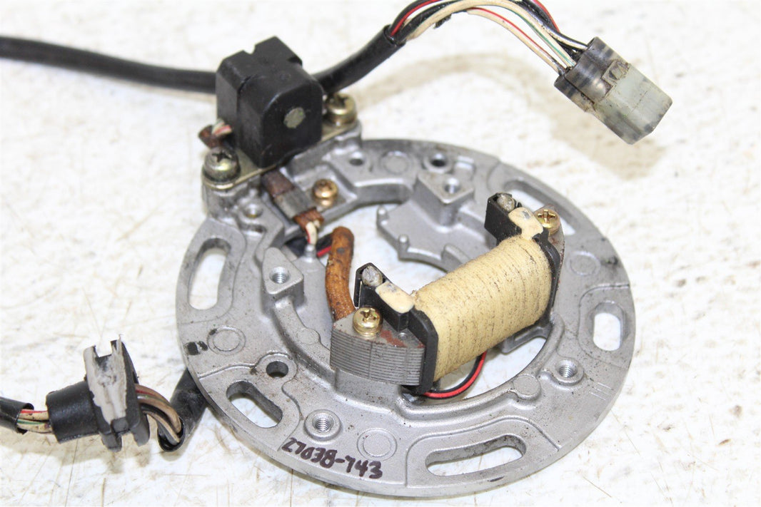 2000 Kawasaki KX 80 Stator Plate Magneto Coil 27038