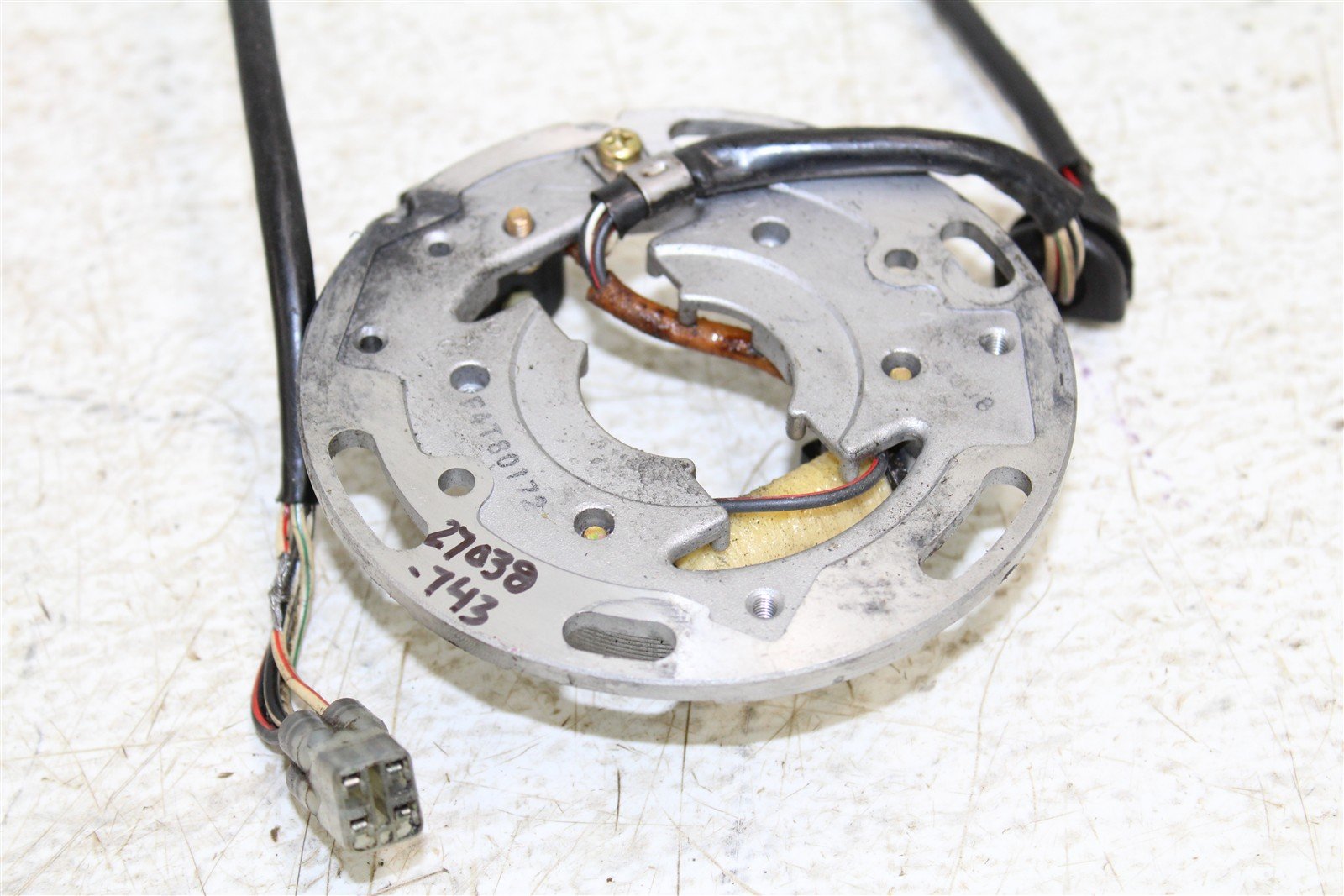 2000 Kawasaki KX 80 Stator Plate Magneto Coil 27038