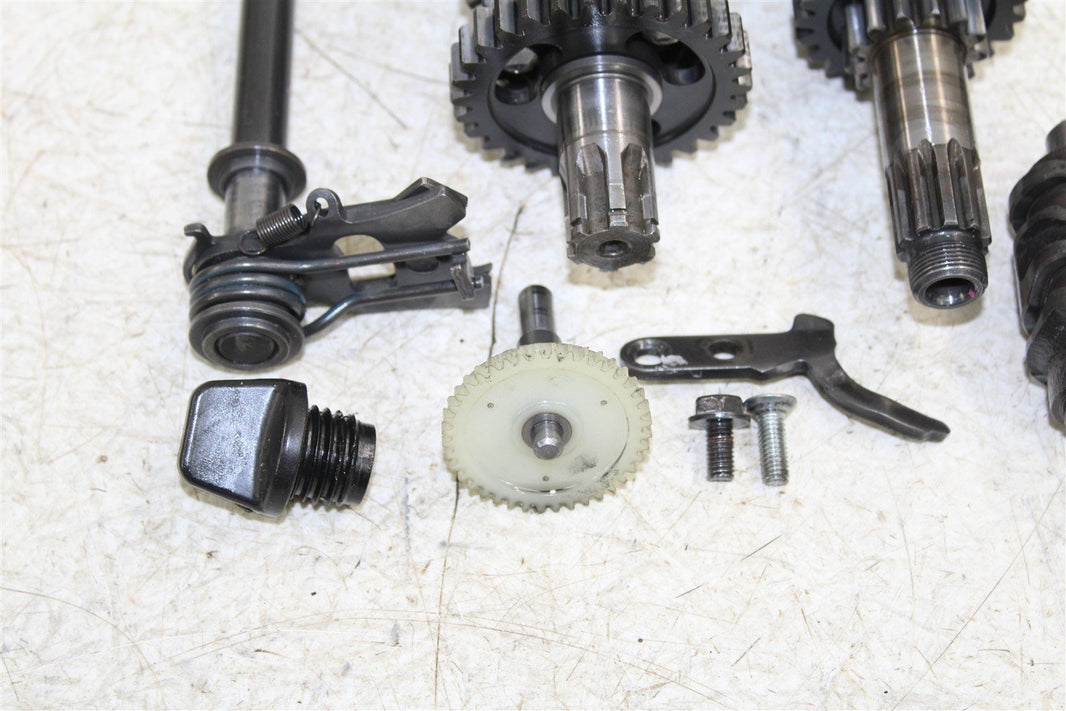 2000 Kawasaki KX 80 Transmission Gears Shaft Shift Drum 27038