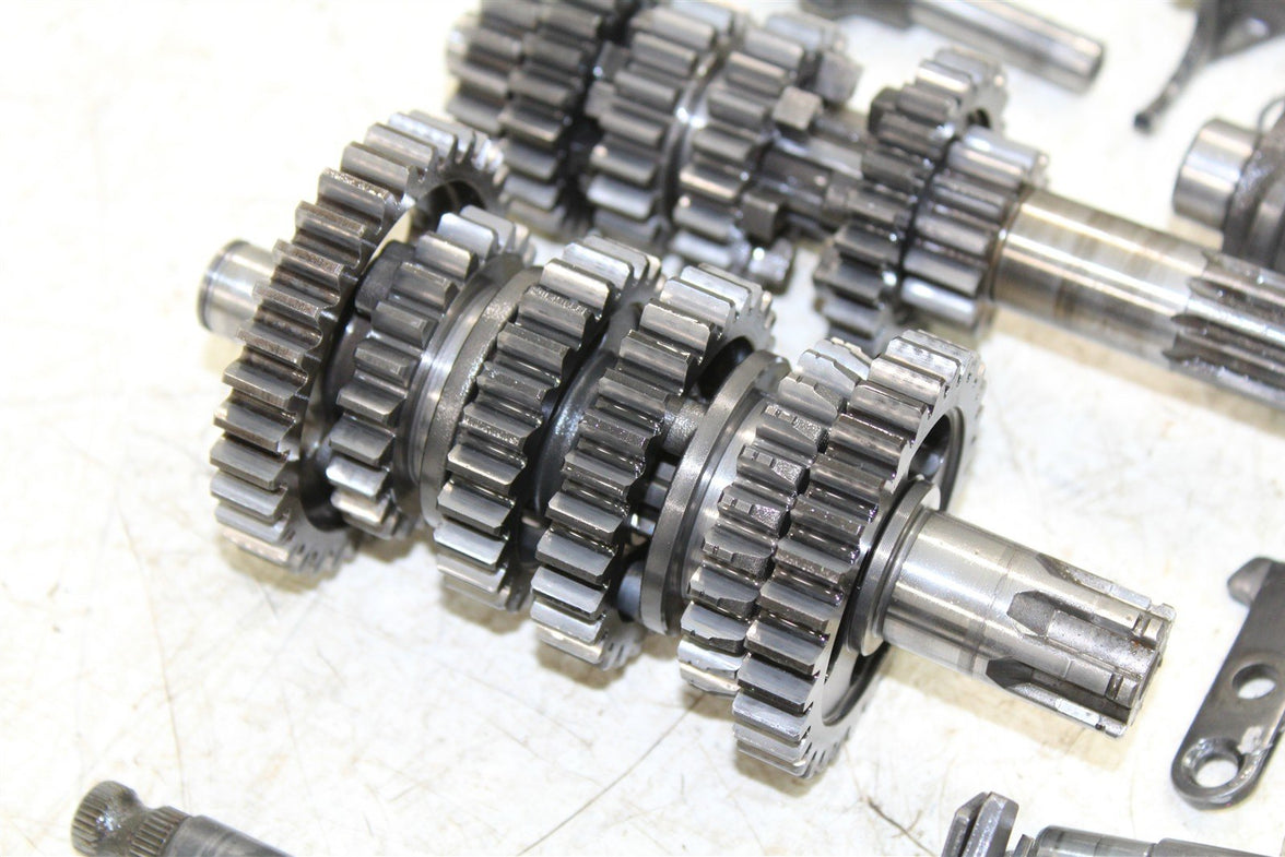 2000 Kawasaki KX 80 Transmission Gears Shaft Shift Drum 27038